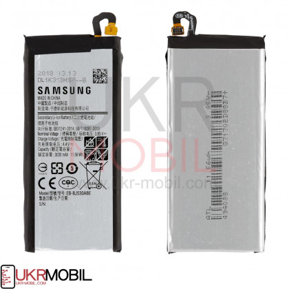 Аккумулятор Samsung J530 Galaxy J5 2017, EB-BJ530ABE, (3000 mAh), High Quality, фото № 2 - ukr-mobil.com