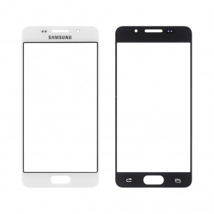 Стекло дисплея Samsung A310 Galaxy A3 2016, White