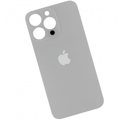 Задняя крышка Apple iPhone 13 Pro, большой вырез под камеру, High Quality, Silver, фото № 2 - ukr-mobil.com