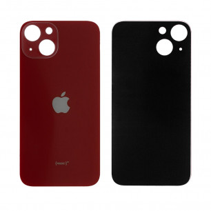 Задняя крышка Apple iPhone 13, большой вырез под камеру, High Quality, Red