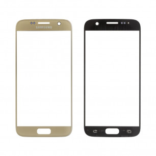 Стекло дисплея Samsung G930 Galaxy S7, Gold