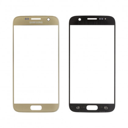 Стекло дисплея Samsung G930 Galaxy S7, Gold, фото № 1 - ukr-mobil.com