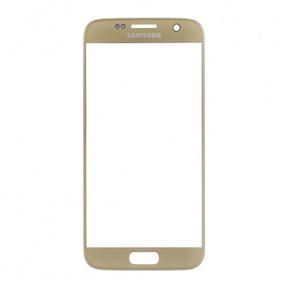 Стекло дисплея Samsung G930 Galaxy S7, Gold, фото № 3 - ukr-mobil.com