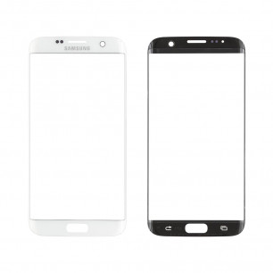 Стекло дисплея Samsung G935 Galaxy S7 Edge, с OCA пленкой, Original, White