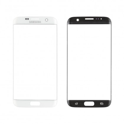 Стекло дисплея Samsung G935 Galaxy S7 Edge, с OCA пленкой, Original, White, фото № 1 - ukr-mobil.com