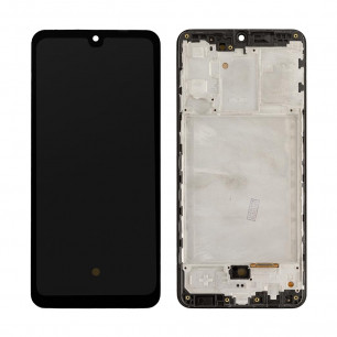 Дисплей Samsung A315 Galaxy A31, с тачскрином, с рамкой, OLED, Black