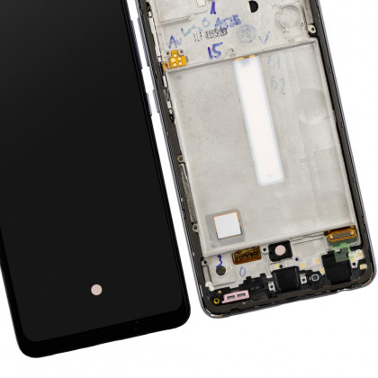 Дисплей Samsung A525 Galaxy A52, A526 Galaxy A52 5G, с тачскрином, с рамкой, OLED (Small LCD), Black, фото № 2 - ukr-mobil.com