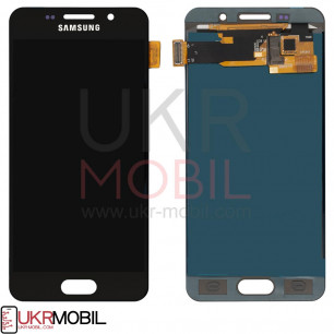 Дисплей Samsung A310H Galaxy A3 2016, TFT (подсветка - original), с тачскрином, Black