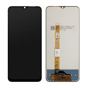 Дисплей Vivo Y53s (V2111A, V2058), с тачскрином, Original PRC, Black