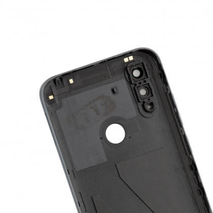 Задняя крышка Motorola E6S (XT2053), E6i, со стеклом камеры, Meteor Grey, фото № 4 - ukr-mobil.com