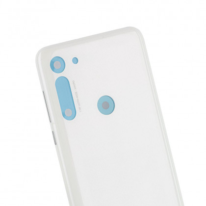 Задняя крышка Motorola G8 (XT2045), Pearl White, фото № 2 - ukr-mobil.com