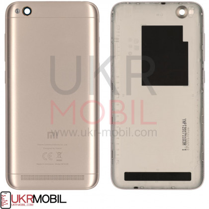 Задняя крышка Xiaomi Redmi 5a, Gold - ukr-mobil.com