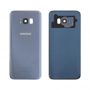 Задняя крышка Samsung G955 Galaxy S8 Plus, со стеклом камеры, High Copy, Orchid Gray