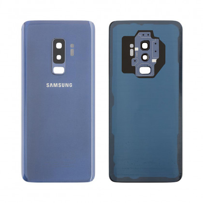 Задняя крышка Samsung G965 Galaxy S9 Plus, со стеклом камеры, Blue, фото № 1 - ukr-mobil.com