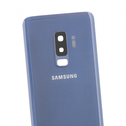 Задняя крышка Samsung G965 Galaxy S9 Plus, со стеклом камеры, Blue, фото № 3 - ukr-mobil.com