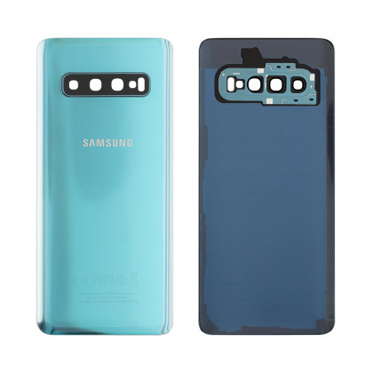 Задняя крышка Samsung G973 Galaxy S10, со стеклом камеры, High Quality, Green, фото № 1 - ukr-mobil.com