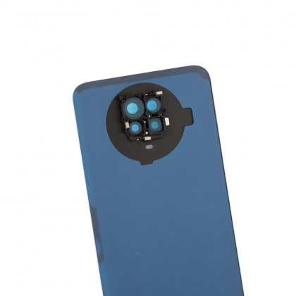 Задняя крышка Xiaomi Redmi Note 9 Pro, Redmi Note 9S, со стеклом камеры, White, фото № 4 - ukr-mobil.com