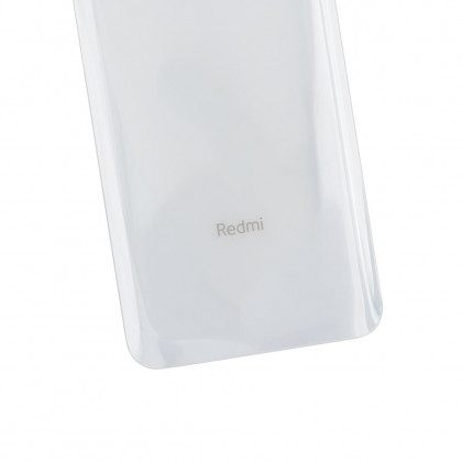 Задняя крышка Xiaomi Redmi Note 9 Pro, Redmi Note 9S, со стеклом камеры, White, фото № 2 - ukr-mobil.com