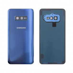 Задняя крышка Samsung G970 Galaxy S10e, со стеклом камеры, High Copy, Blue