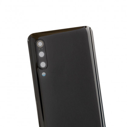Задняя крышка Xiaomi Mi 9, со стеклом камеры, Black, фото № 3 - ukr-mobil.com