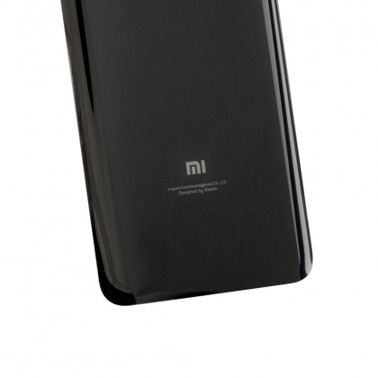 Задняя крышка Xiaomi Mi 9, со стеклом камеры, Black, фото № 4 - ukr-mobil.com