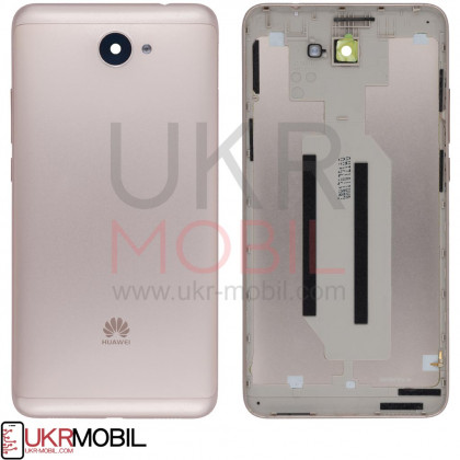 Задняя крышка Huawei Y7 2017, Holly 4 Plus, Nova Lite Plus (TRT-L21), Gold, фото № 1 - ukr-mobil.com