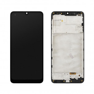 Дисплей Samsung M325 Galaxy M32, с тачскрином, с рамкой, OLED, Black