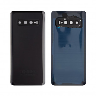 Задняя крышка Samsung G973 Galaxy S10, со стеклом камеры, High Quality, Black