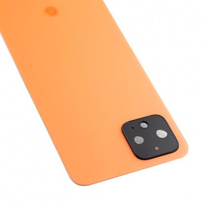 Задняя крышка Google Pixel 4, со стеклом камеры, Original, Orange, фото № 3 - ukr-mobil.com