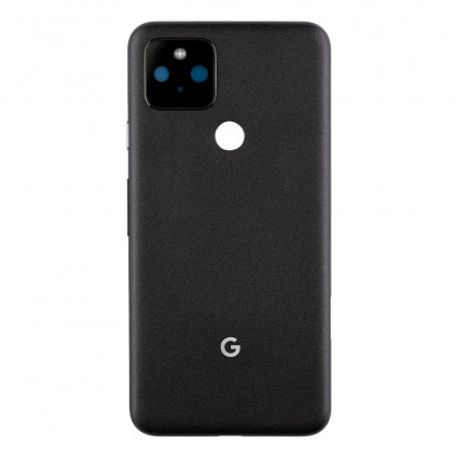 Задняя крышка Google Pixel 5, со стеклом камеры, Original, Black, фото № 5 - ukr-mobil.com