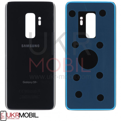 Задняя крышка Samsung G965 Galaxy S9 Plus, Midnight Black - ukr-mobil.com