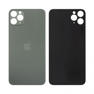 Задняя крышка Apple iPhone 11 Pro Max, большой вырез под камеру, Original, Midnight Green