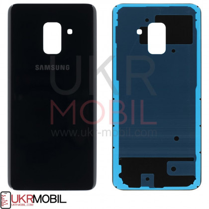 Задняя крышка Samsung A530 Galaxy A8 2018, Black - ukr-mobil.com