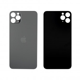 Задняя крышка Apple iPhone 11 Pro Max, большой вырез под камеру, Original, Space Gray