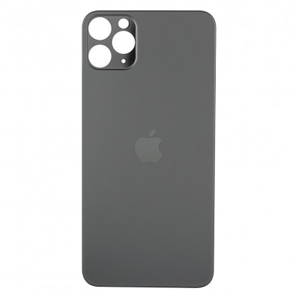 Задняя крышка Apple iPhone 11 Pro Max, большой вырез под камеру, Original, Space Gray, фото № 3 - ukr-mobil.com