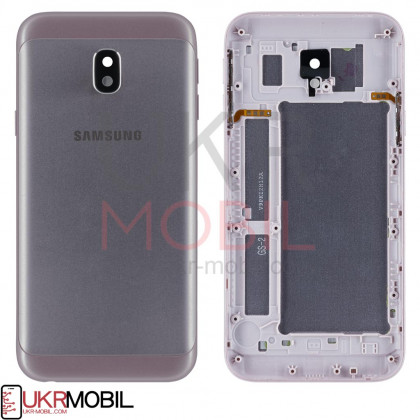 Задняя крышка Samsung J330 Galaxy J3 2017, Pink - ukr-mobil.com