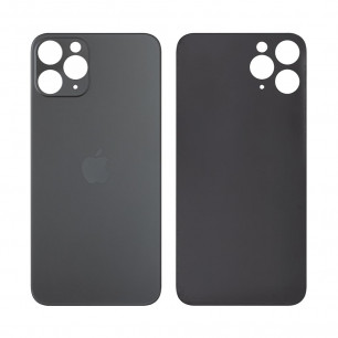 Задняя крышка Apple iPhone 11 Pro, большой вырез под камеру, Original, Space Gray