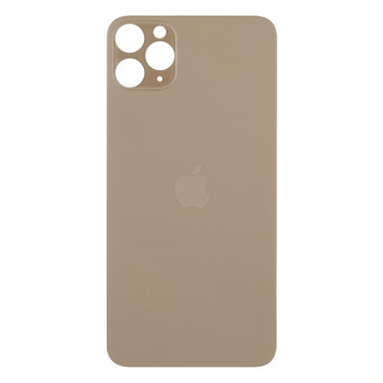 Задняя крышка Apple iPhone 11 Pro Max, большой вырез под камеру, Original, Gold, фото № 3 - ukr-mobil.com