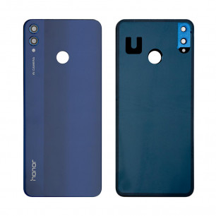 Задняя крышка Huawei Honor 8x JSN-L11, JSN-L21, JSN-L22, со стеклом камеры, Original PRC, Blue