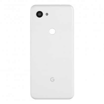 Задняя крышка Google Pixel 3A, со стеклом камеры, Original, White, фото № 3 - ukr-mobil.com