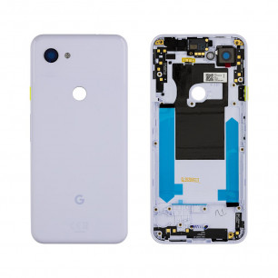 Задняя крышка Google Pixel 3A, со стеклом камеры, Original, Purple