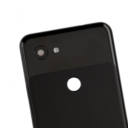 Задняя крышка Google Pixel 3A, со стеклом камеры, Original, Black, фото № 4 - ukr-mobil.com