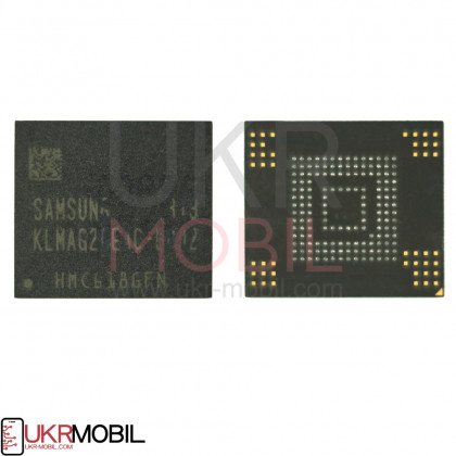 Микросхема памяти Samsung KLMAG2GEAC-B002, 16GB - ukr-mobil.com