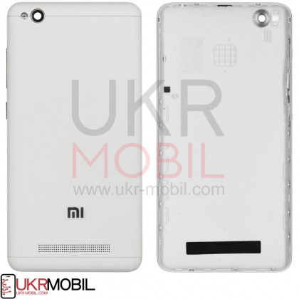Задняя крышка Xiaomi Redmi 4a, White - ukr-mobil.com