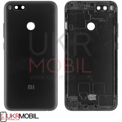 Задняя крышка Xiaomi Mi A1, Mi 5x, Original PRC, Black, фото № 1 - ukr-mobil.com