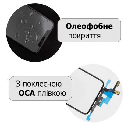 Стекло дисплея Apple iPhone XS Max, с тачскрином, с пленкой OCA, Original, фото № 4 - ukr-mobil.com