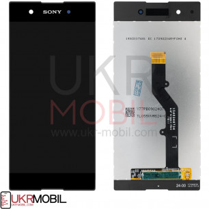 Дисплей Sony G3412 Xperia XA1 Plus Dual, с тачскрином, Original PRC, Black