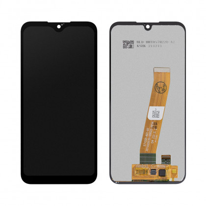 Дисплей Samsung A015 Galaxy A01, с тачскрином, узкий коннектор, Original PRC, Black, фото № 1 - ukr-mobil.com