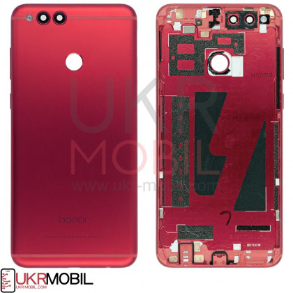 Задняя крышка Huawei Honor 7X (BND-L21), Red, фото № 1 - ukr-mobil.com