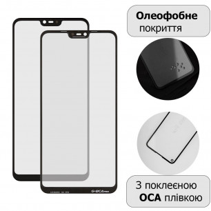 Стекло дисплея Xiaomi Mi 8 Lite, с OCA пленкой, Original